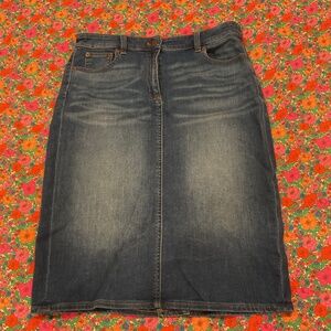J.Crew Denim Skirt 30